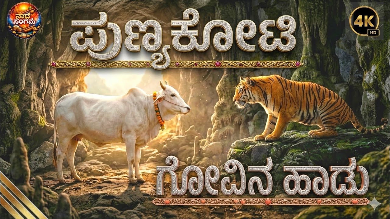 ಪುಣ್ಯಕೋಟಿ - ಗೋವಿನ ಹಾಡು | Punyakoti Kannada Song | Govina Haadu | Punyakoti Story | Honest Cow..