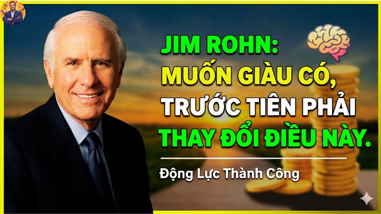 Jim Rohn: Muốn Giàu Có, Trước Tiên Phải Thay Đổi Điều Này