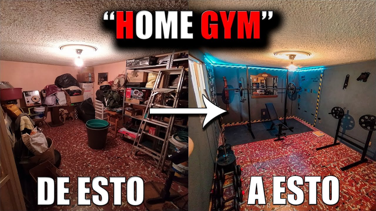 BLOG 4 - ASÍ CONSTRUÍ MI GIMNASIO EN CASA ~ HOME GYM