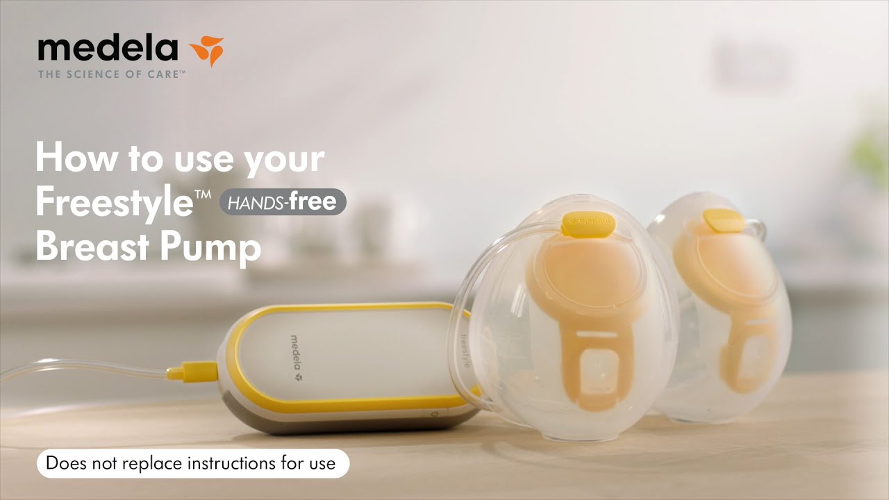 Jak korzystać z laktatora Freestyle Hands-Free Medela?