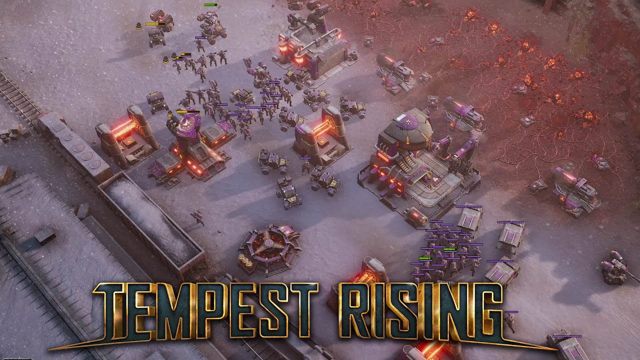 Tempest Rising |  DYN | Hardest Ai mosh pit, Skirmish Gameplay | 2025