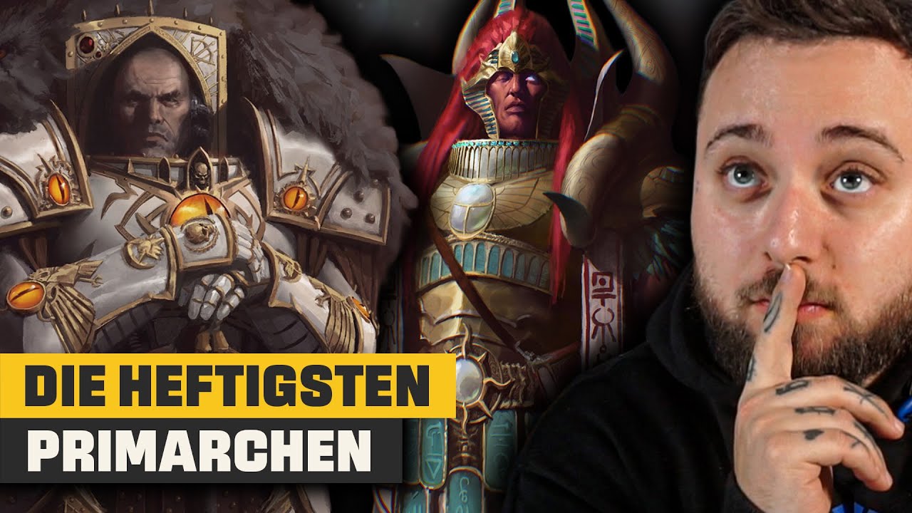 Die 5 MÄCHTIGSTEN PRIMARCHEN im Warhammer 40K Universum! | Warhammer 40K Lore auf Deutsch