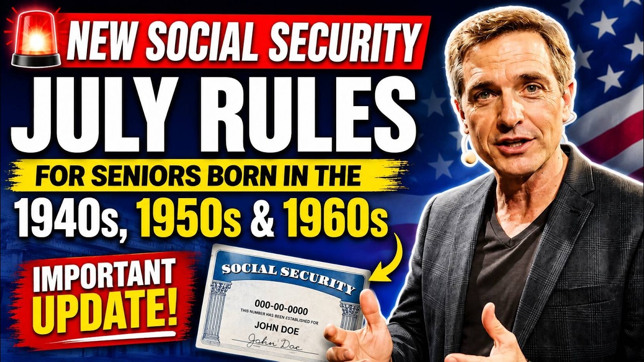 Social Security July 2026 Update: New Rules Every Senior Born in the 1940s 1950s & 1960s Must Know!
