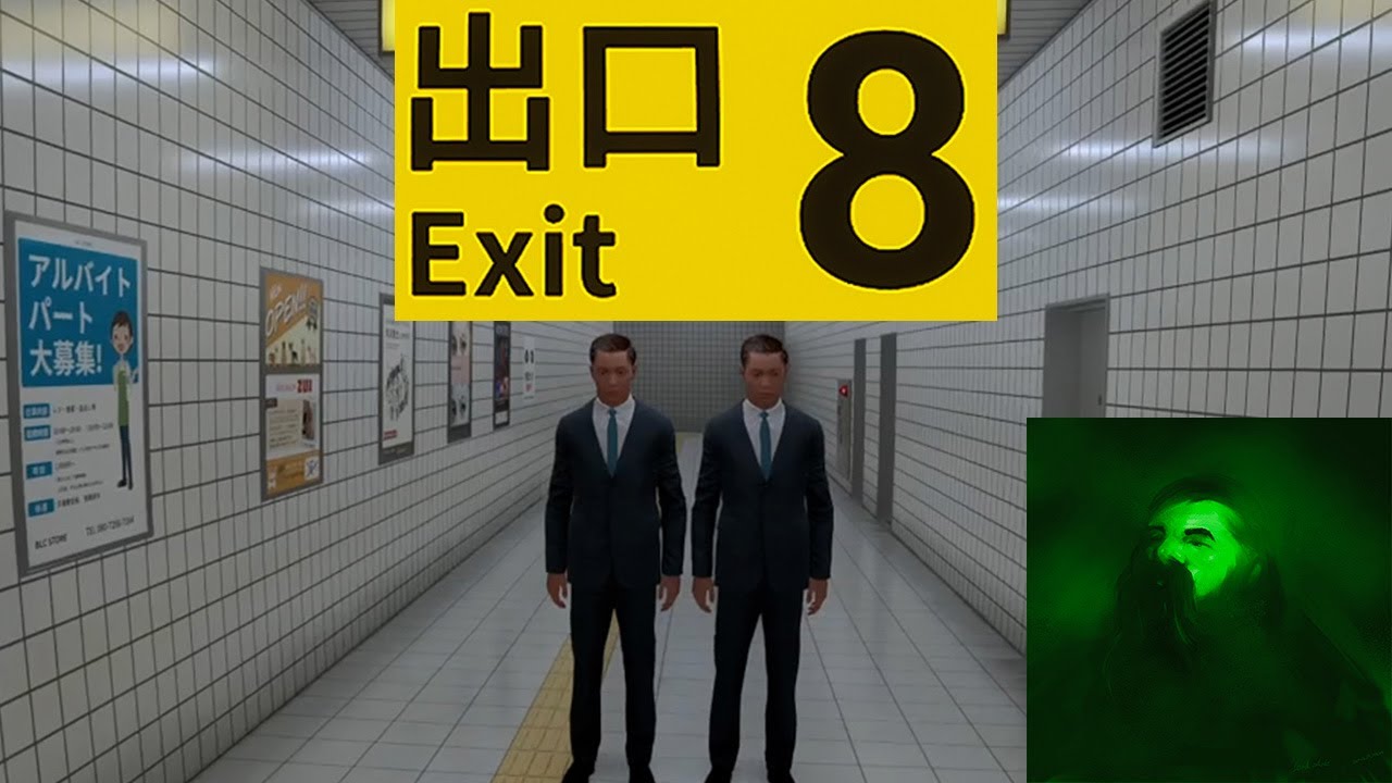Spot The Differences встречает Silent Hill P.T. | Арис играет в Exit 8 (с комментариями разработч...