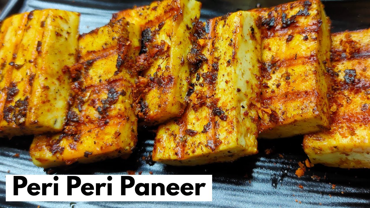 Peri Peri Paneer Recipe | Grilled Paneer Peri Peri | Veg Starter | Paneer Recipe | Gaut's Kitchen