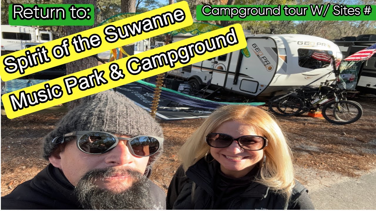 Exploring Spirit of the Suwannee Music & Campground: A Detailed Tour of Every Campsite!
