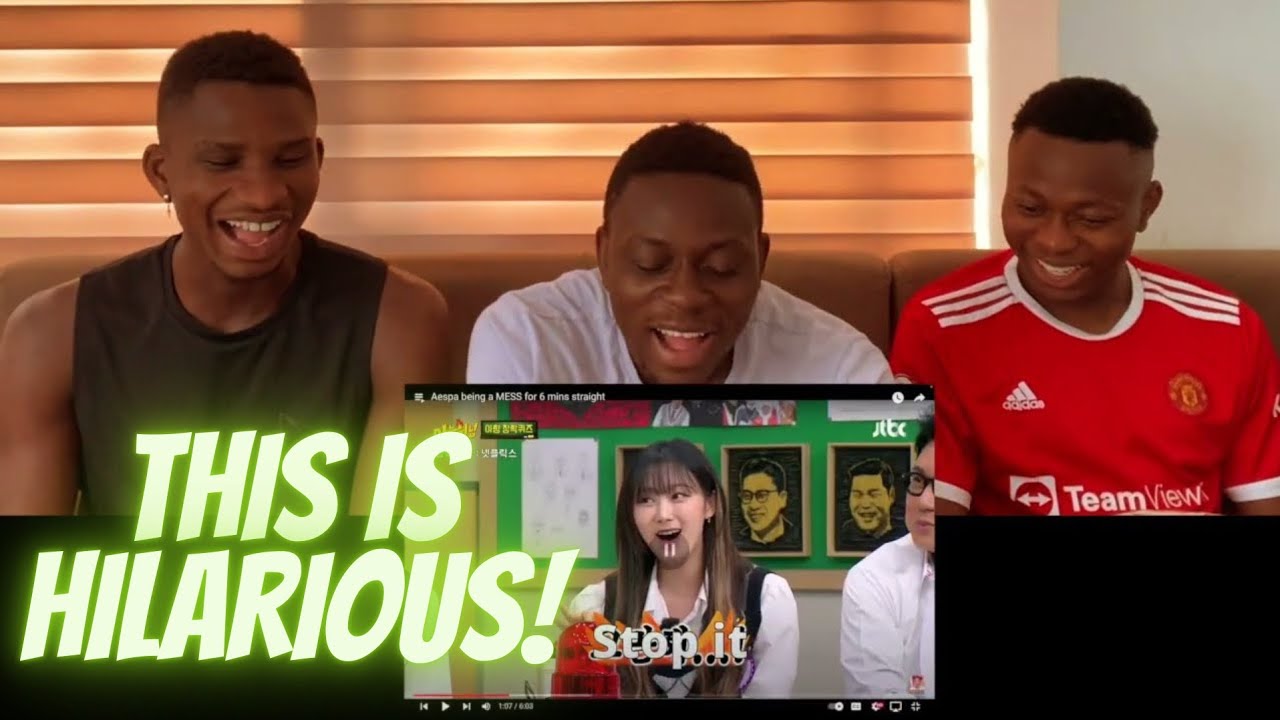 Aespa being a MESS for 6 mins straight | REACTION