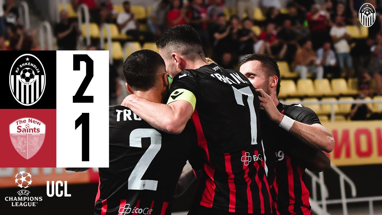 #UCL | Shkëndija 2:1 The New Saints | HIGHLIGHTS