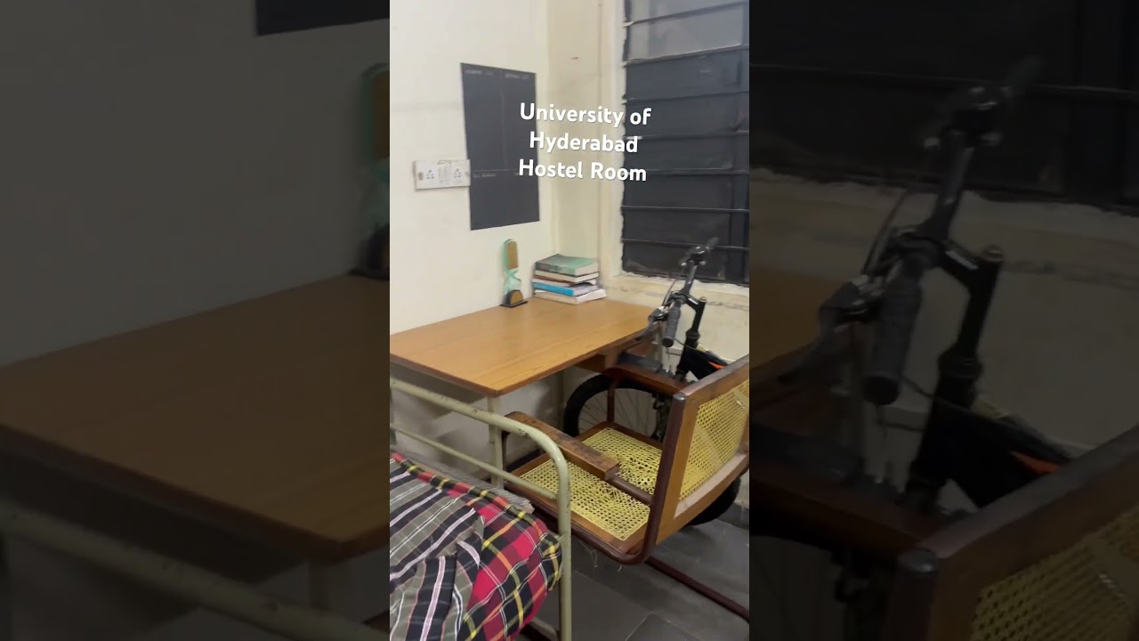 University of Hyderabad hostel room 