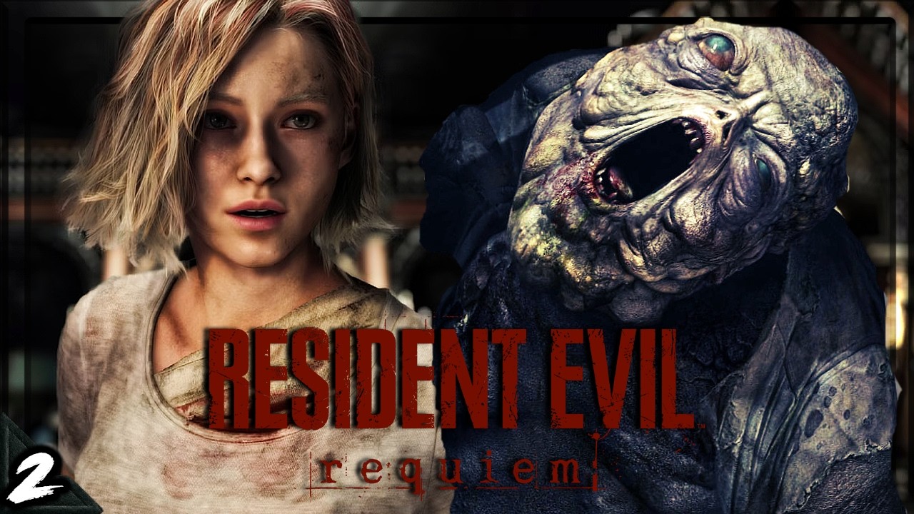 💉GIANT BABY ZOMBIE CHUNK ATTACKS SINGING ZOMBIE THIS IS CREEPY AS HELL💉#residentevilrequiem Part 2