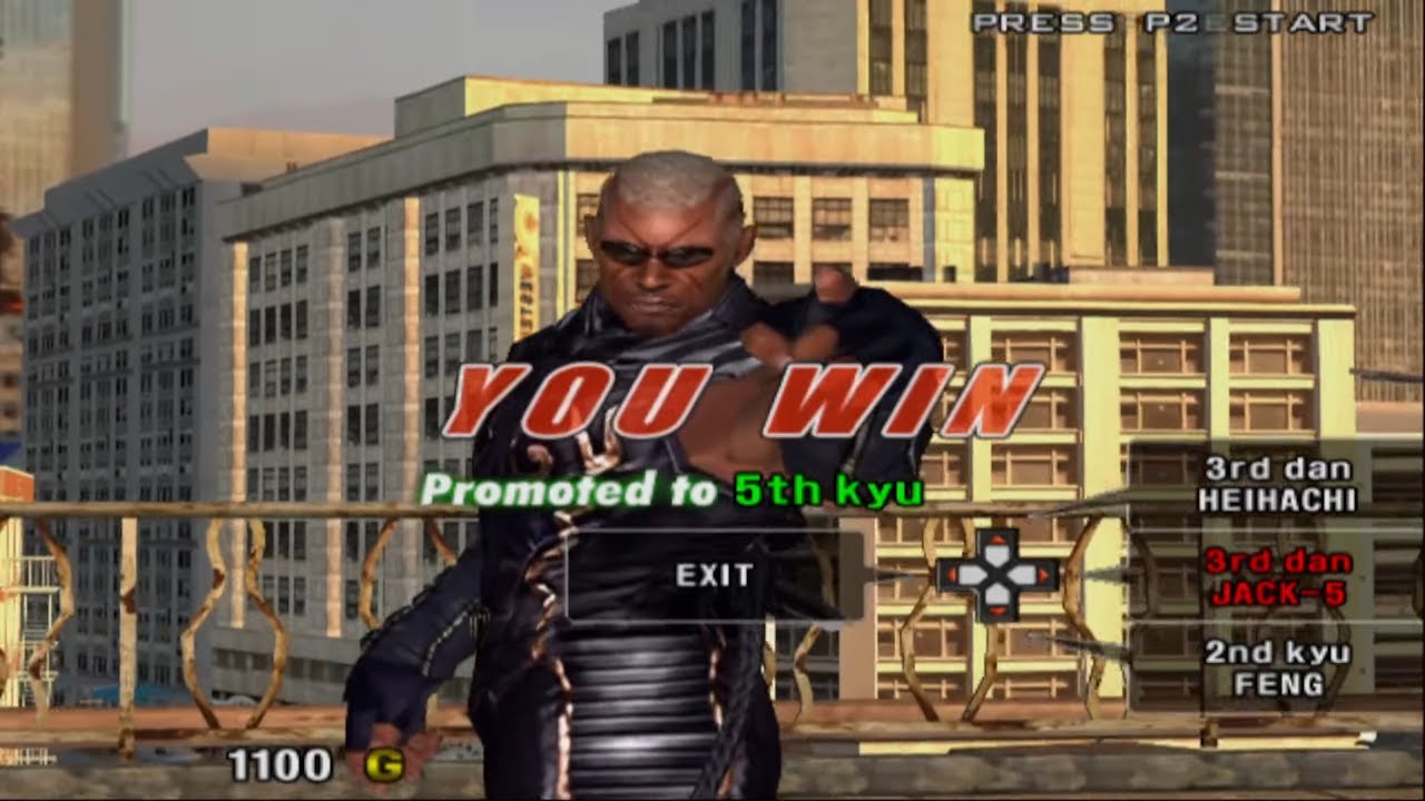Tekken 5 - Raven - Arcade Mode - HD - 60 FPS - Beginner - 1st Kyu