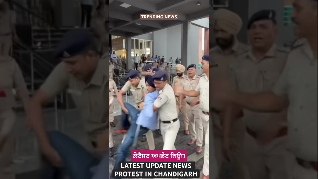 LATEST PROTEST🙏#diljitdosanjh #satluj #protest #chandigarh #news #viral #shorts #politics #update