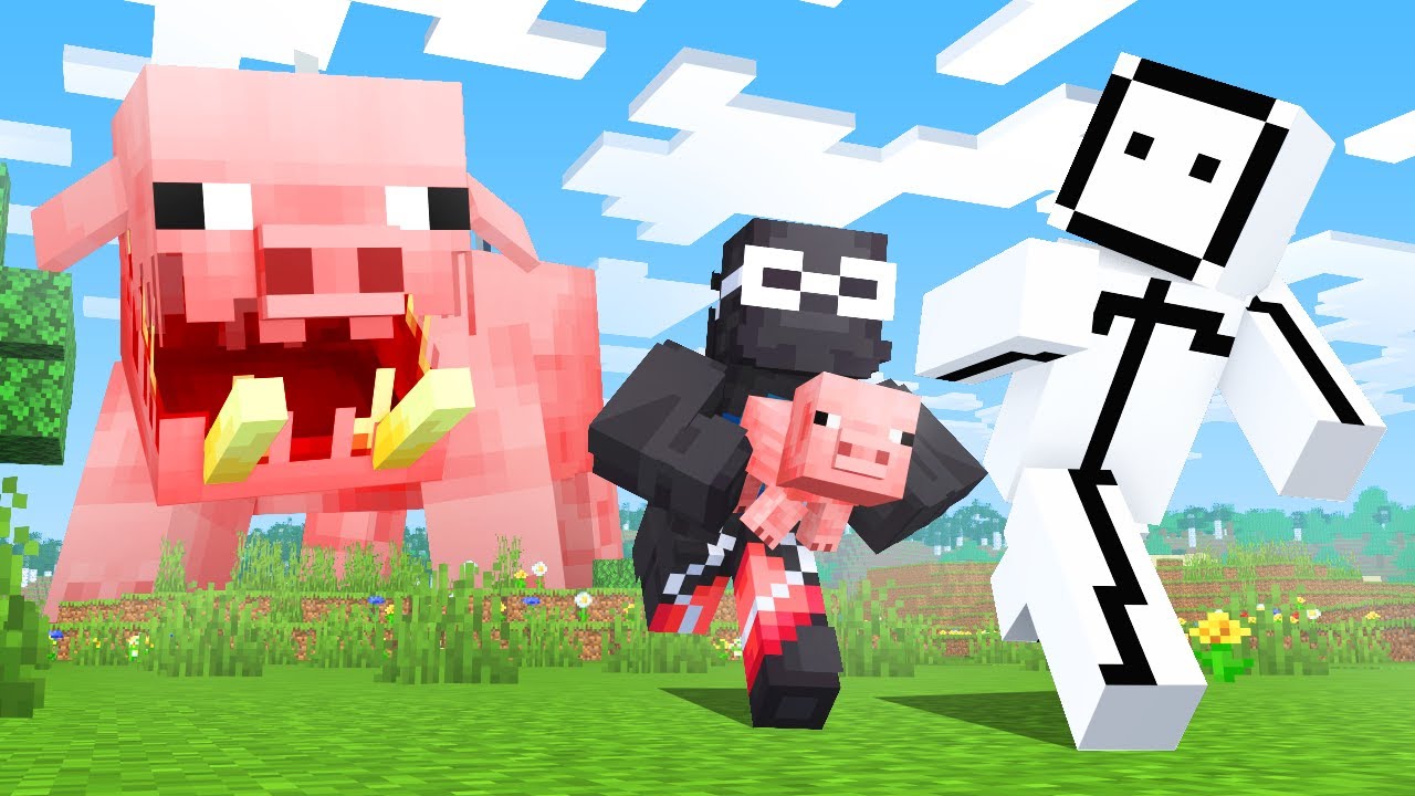 Nos Encontramos a PIGZILLA En Minecraft