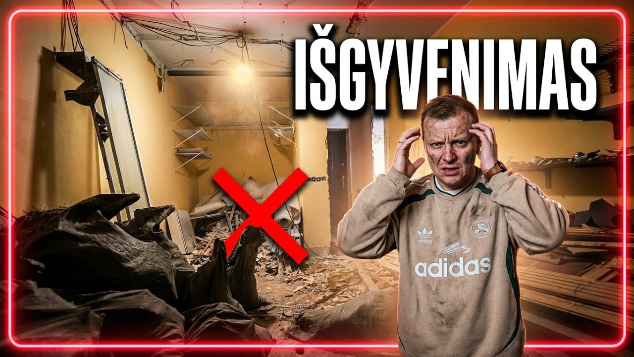 ATIDARĖME SIENAS – IR VISKAS TAPO AIŠKU NAMAS BUVO PASTATYTAS 1984 M.