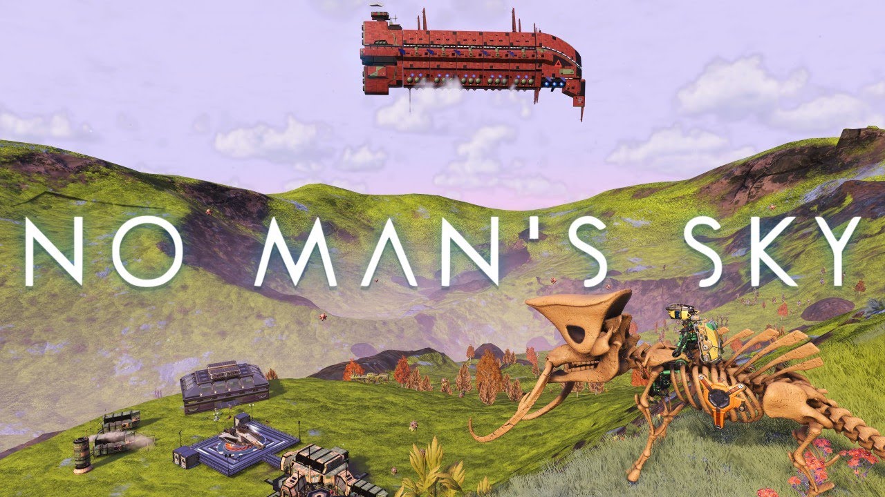 No Man's Sky Relics Longplay | Exploring Purple Systems & Collecting Fossils | No Commentary