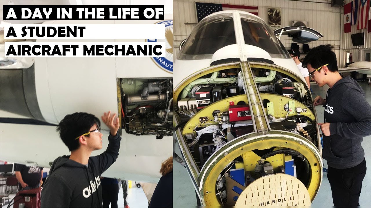 A Day in the Life of a Student Aircraft Mechanic | Embry Riddle, Daytona Beach