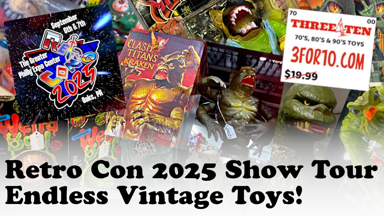 Welcome to Retro Con 2025! - Show Walk Tour