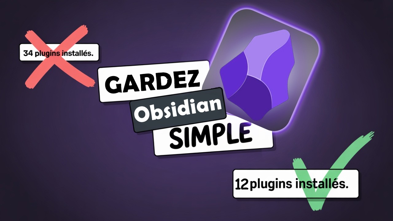Voici les 12 plugins Obsidian que j'utilise vraiment tous les jours !