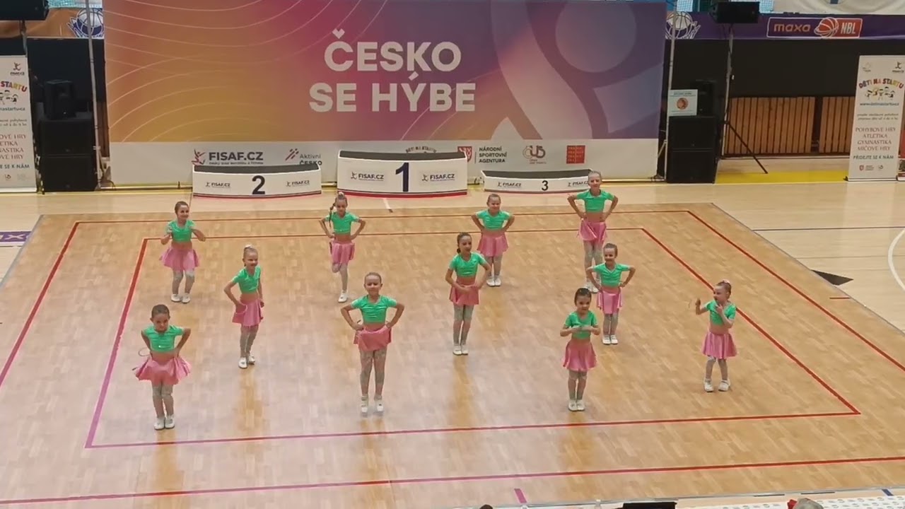ČSH Písek 8.3.2026 - Aerobic Centrum Kyjov - Mořský svět 🥈🏆😍