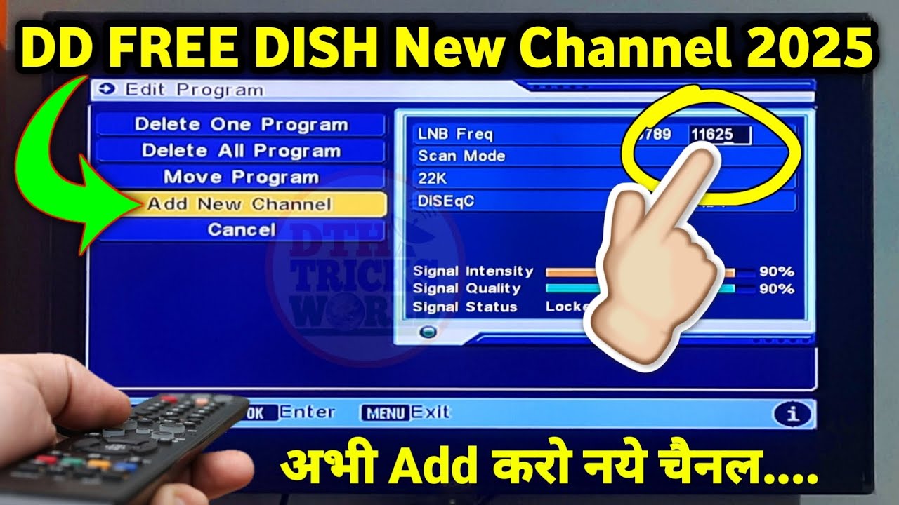 free dish me new channel kaise laye | DD Free Dish New Channel 2025 | dd free dish new update today