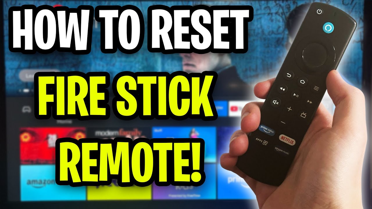 How to Reset Fire Stick Remote & Fix Most Issues - Full Guide