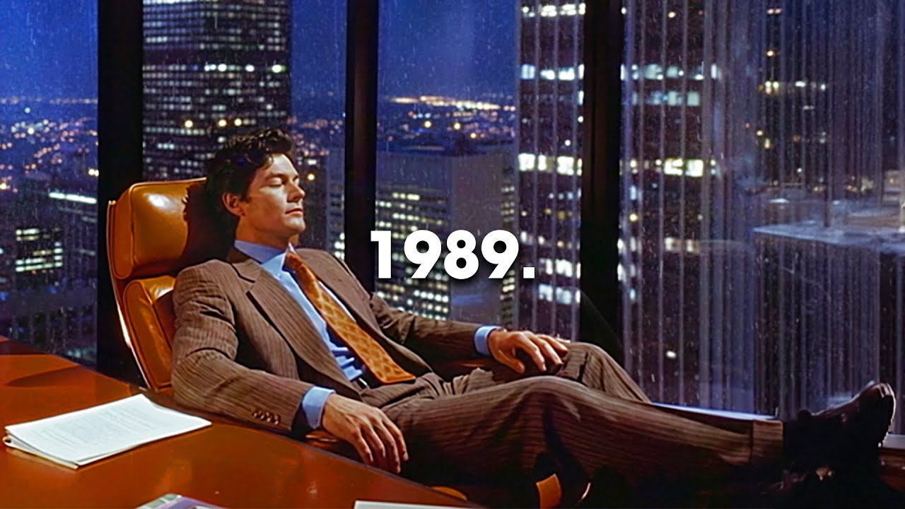 Дождливая ночь в офисе в 1989 году