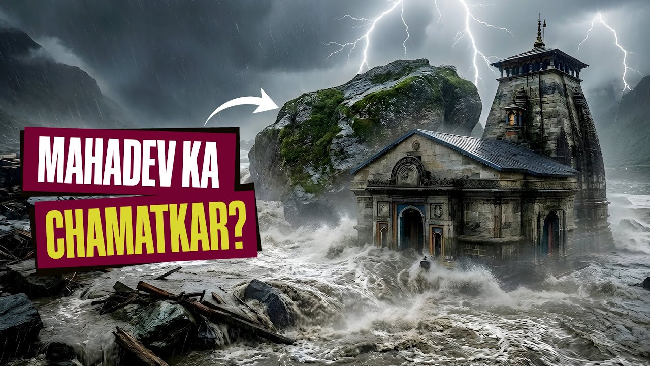 How Kedarnath Temple Survived the 2013 Floods | All Else Was Destroyed