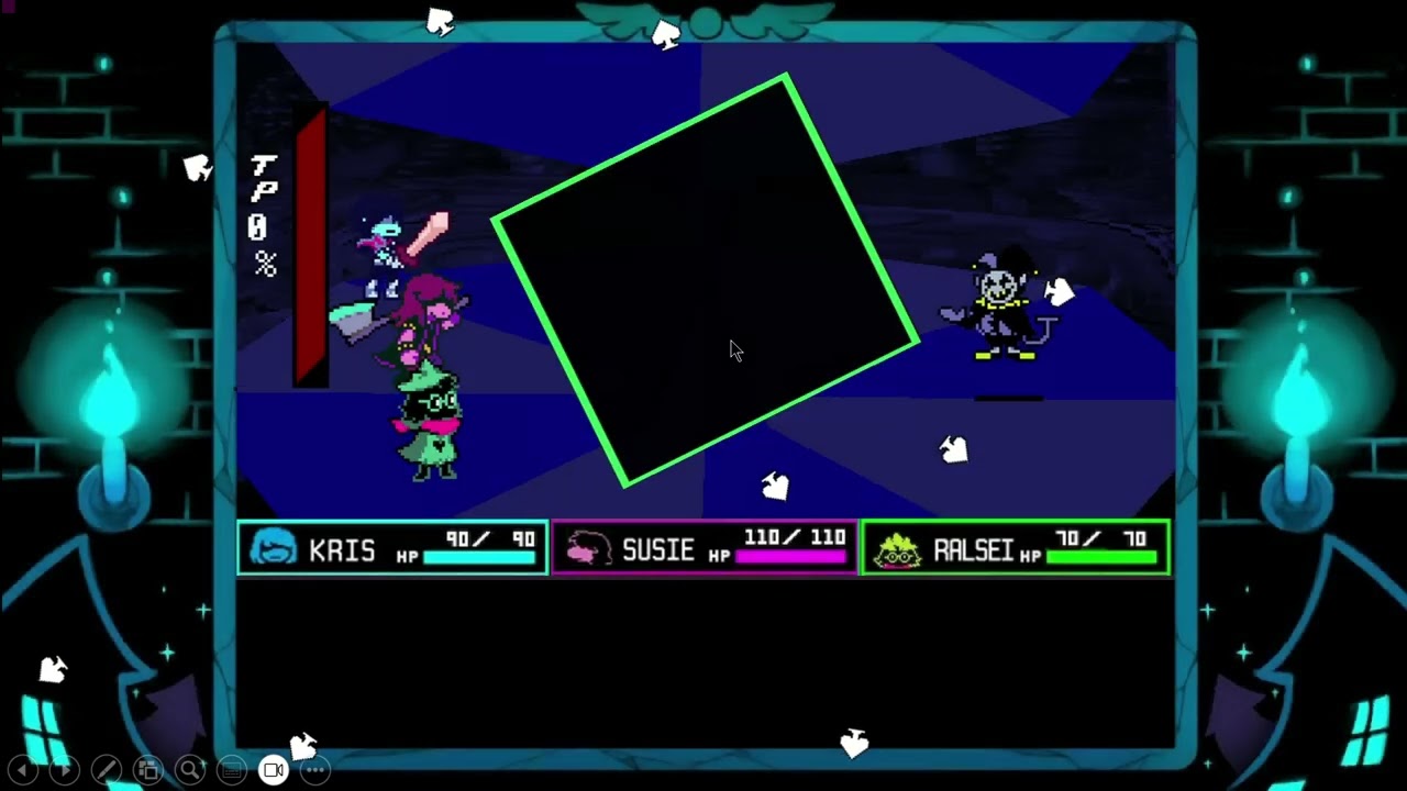 jevil boss fight in powerpoint!!! (undertale in powerpoint)
