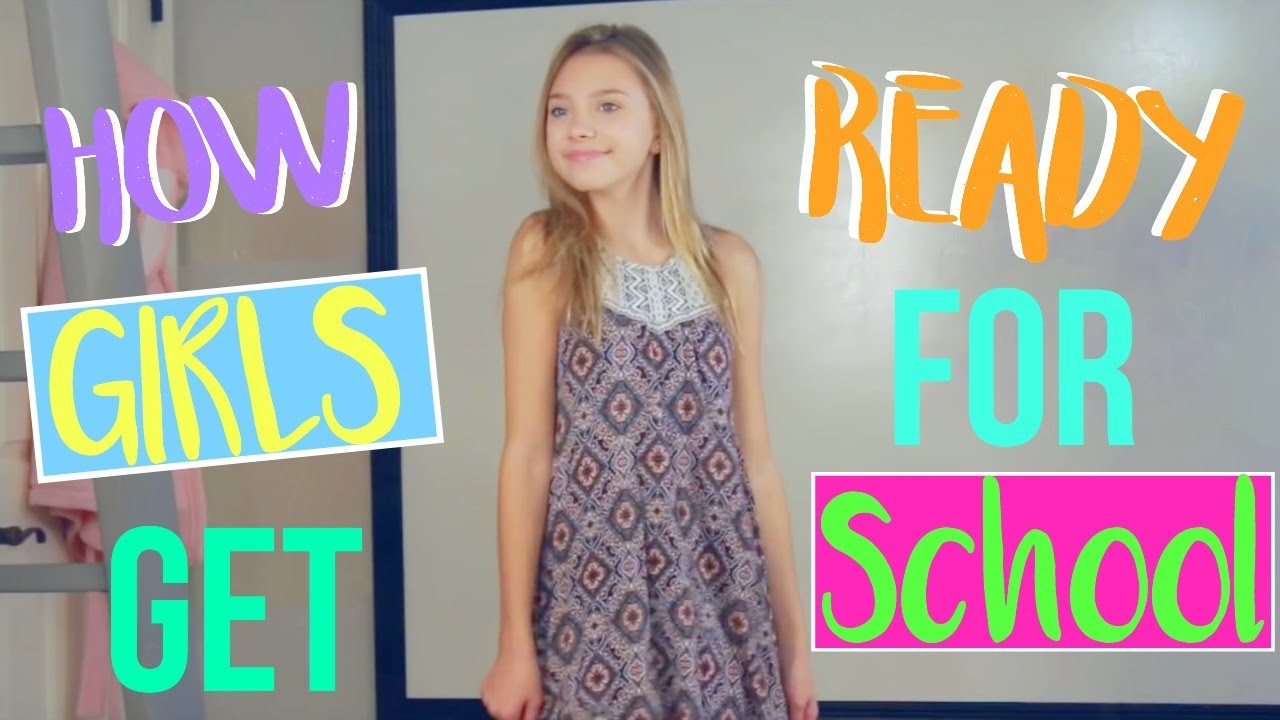 How Girls Get Ready for School!