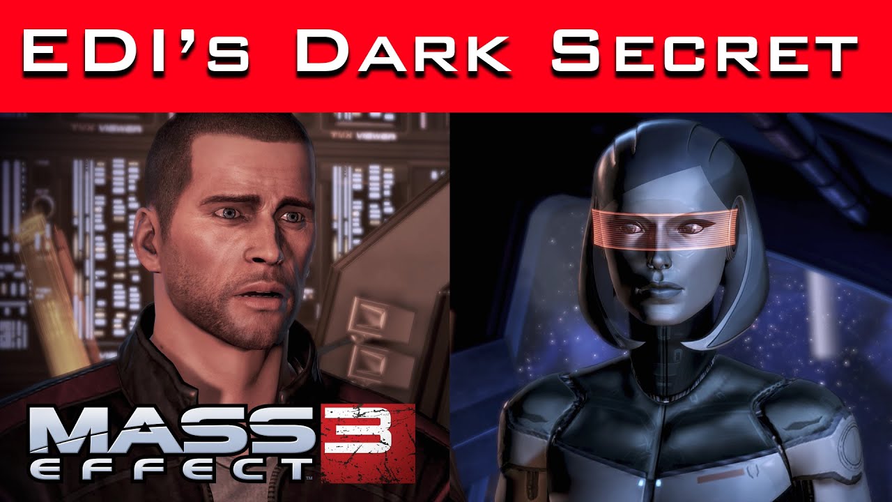 Wait... EDI Tried to Kill Commander Shepard??? (Mass Effect Secrets)