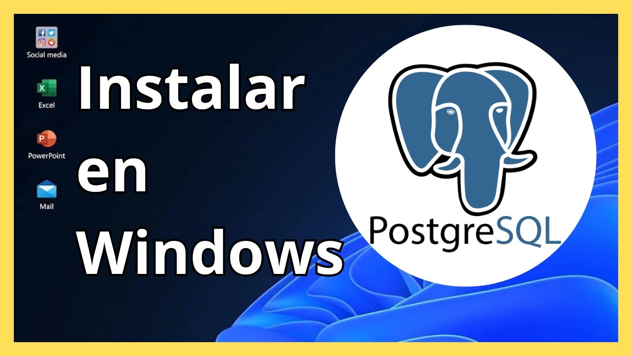 Cómo Descargar e Instalar POSTGRESQL y PgAdmin en tu Windows 11