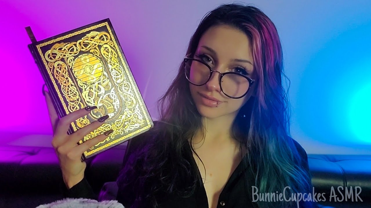 ASMR Goth Librarian Checks You Out | POV Library Roleplay