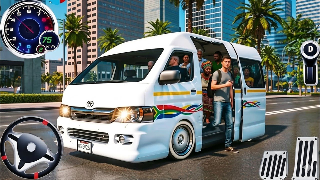Mini Bus Driving Simulator Game 2026 - Android Gameplay