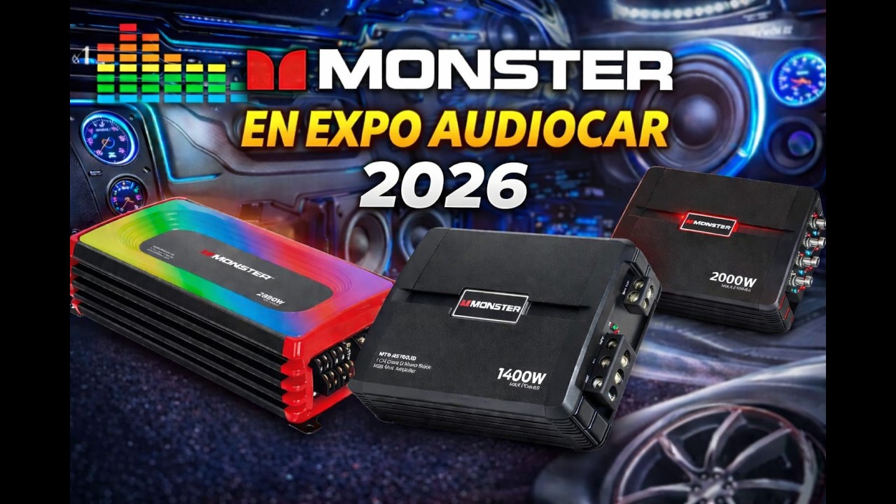 MONSTER EN EXPO AUDIOCAR 2026