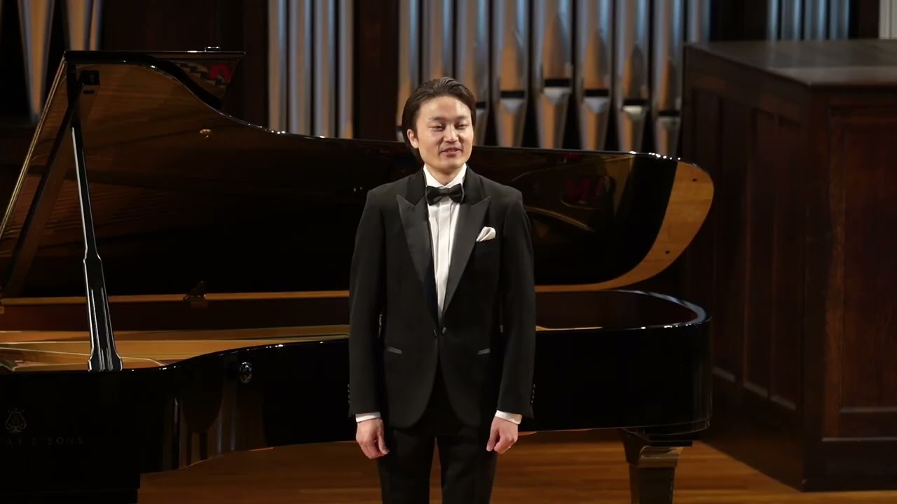 第三位・木下記念賞（銅）　片倉旭（令和7年度奏楽堂日本歌曲コンクール第36回歌唱部門本選会）