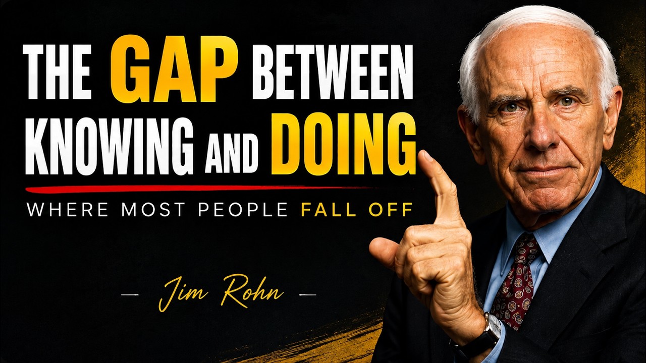 The Gap Between Knowing and Doing | Jim Rohn Motivation