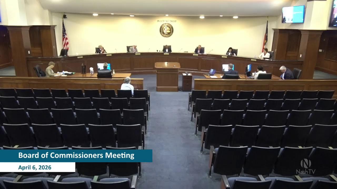Commissioners' Meeting 4.6.26 (9:00am)
