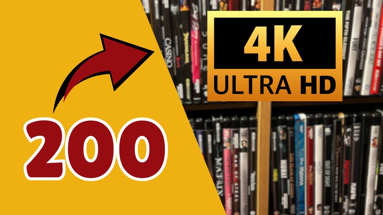 Вся моя коллекция Blu-ray в формате 4K UHD! (обновлено)