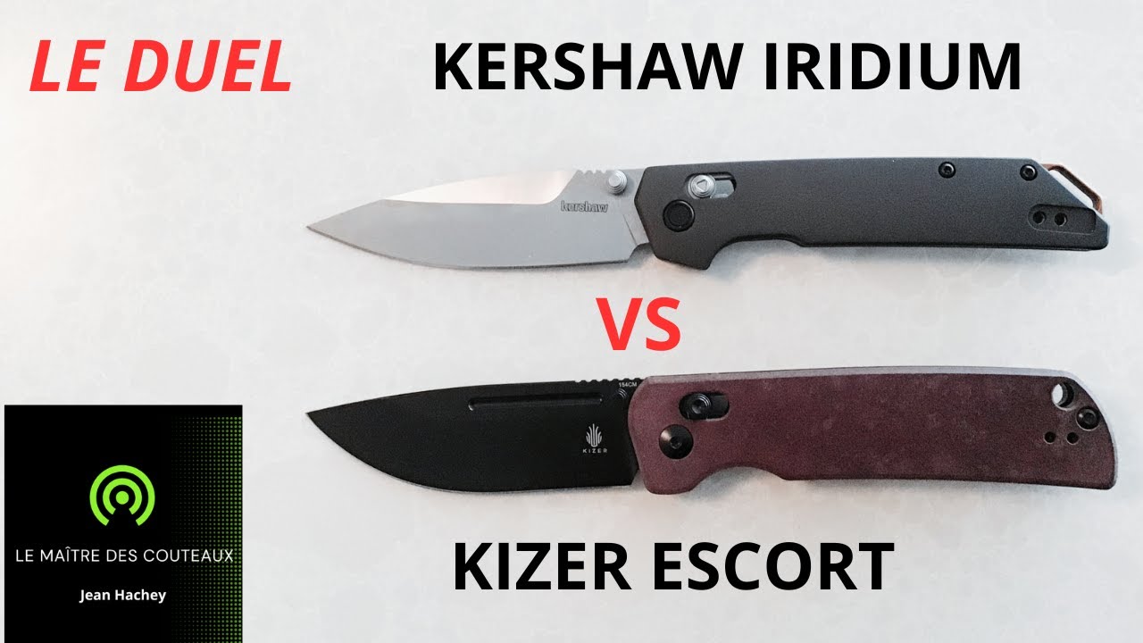 KIZER ESCORT VS KERSHAW IRIDIUM