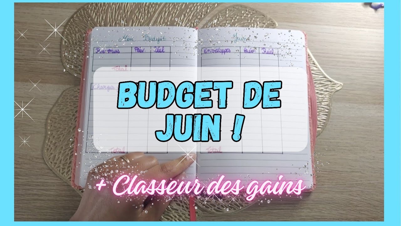 🌟💎BUDGET DE JUIN💎🌟 + DÉFIS CLASSEUR GAIN | BUDGET ENVELOPPE