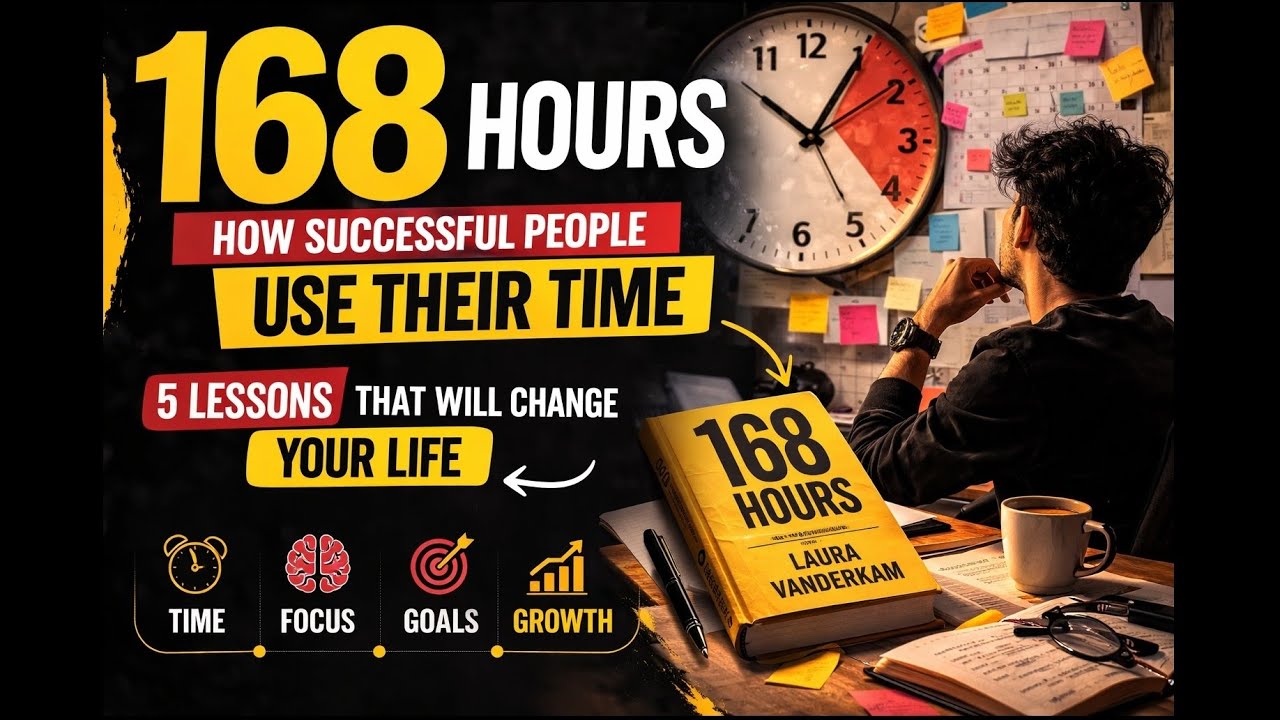 168 Hours Book Summary | How Successful People Use Their Time