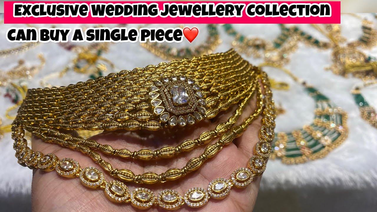 Exclusive Moissanite, Polki, Kundan Fusion Style Jewellery Collection |Premium Bridal Jewellery 2024