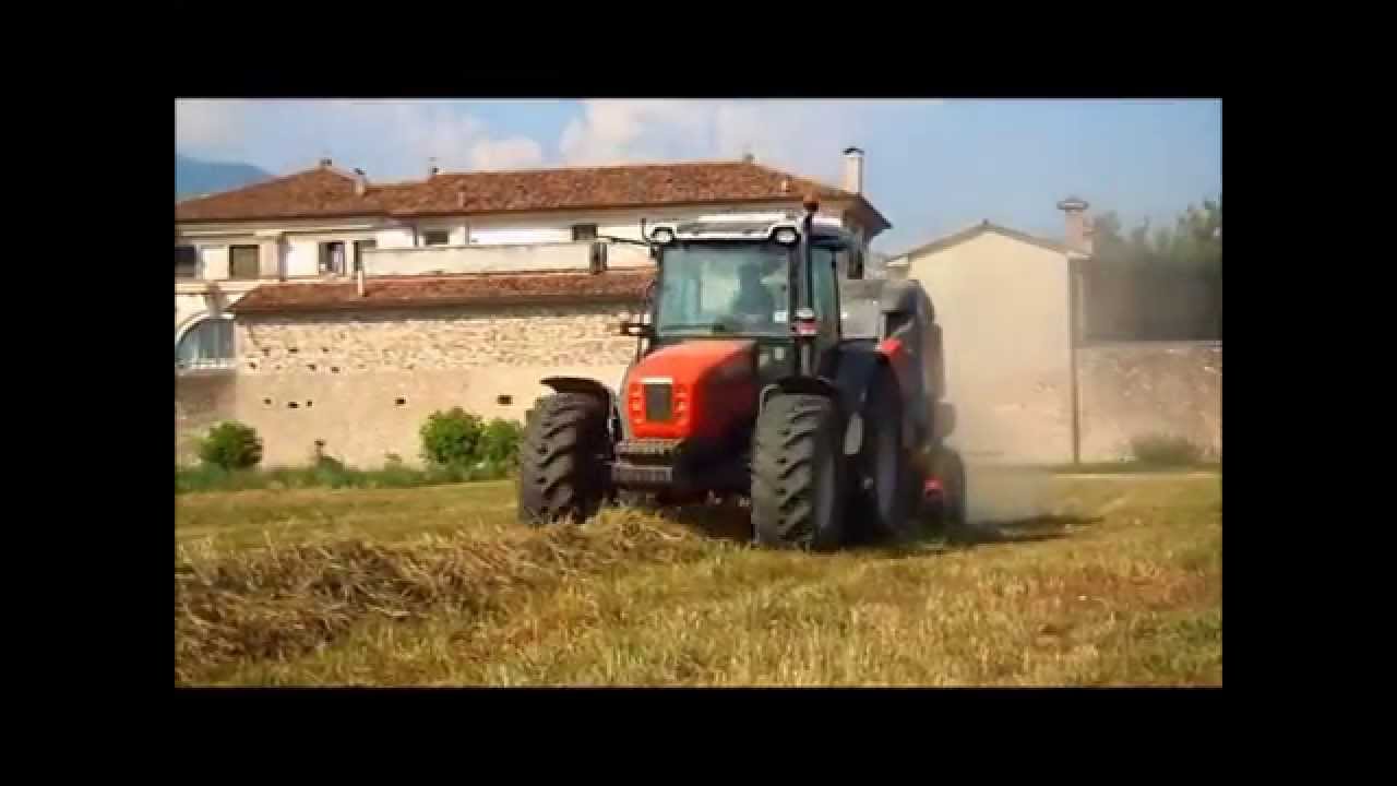 SAME EXPLORER 110 in pressatura foraggio 2014