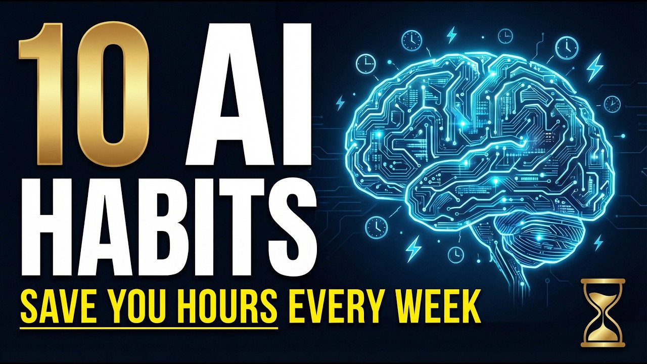 10 AI Habits That Save You Hours Every Week