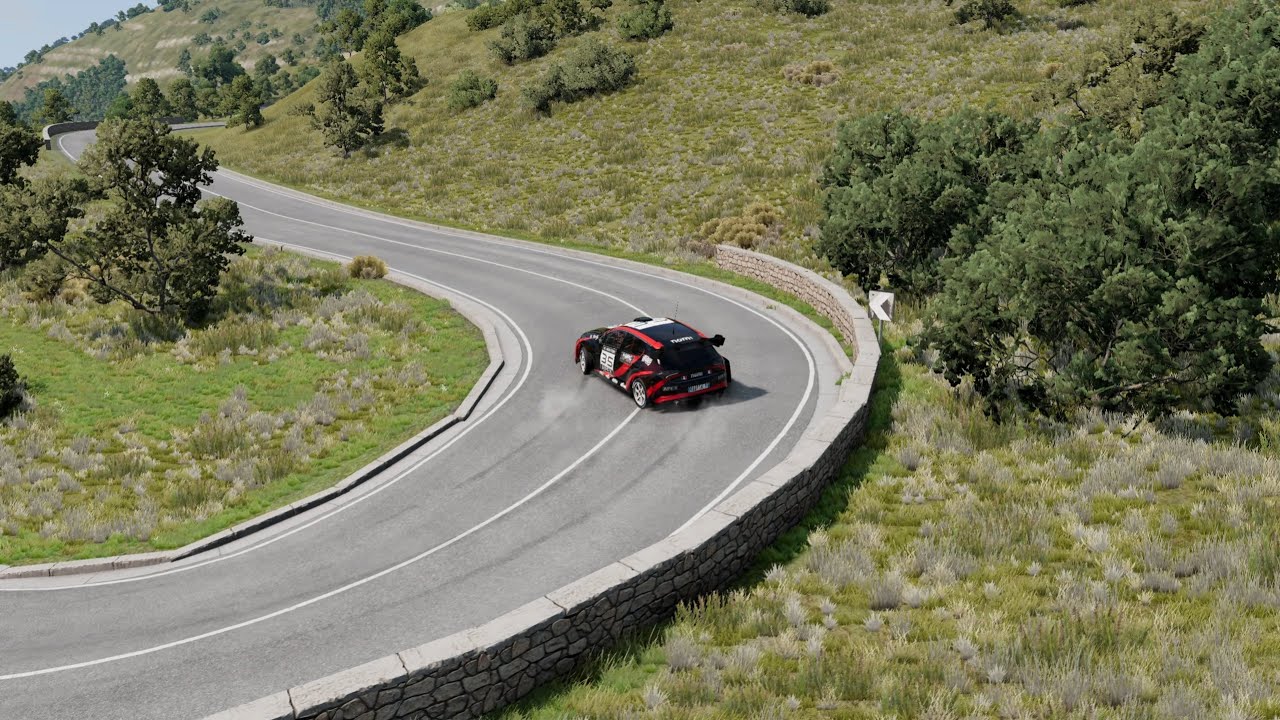 UNE ARRIVE EN ITALIE BeamNG.drive
