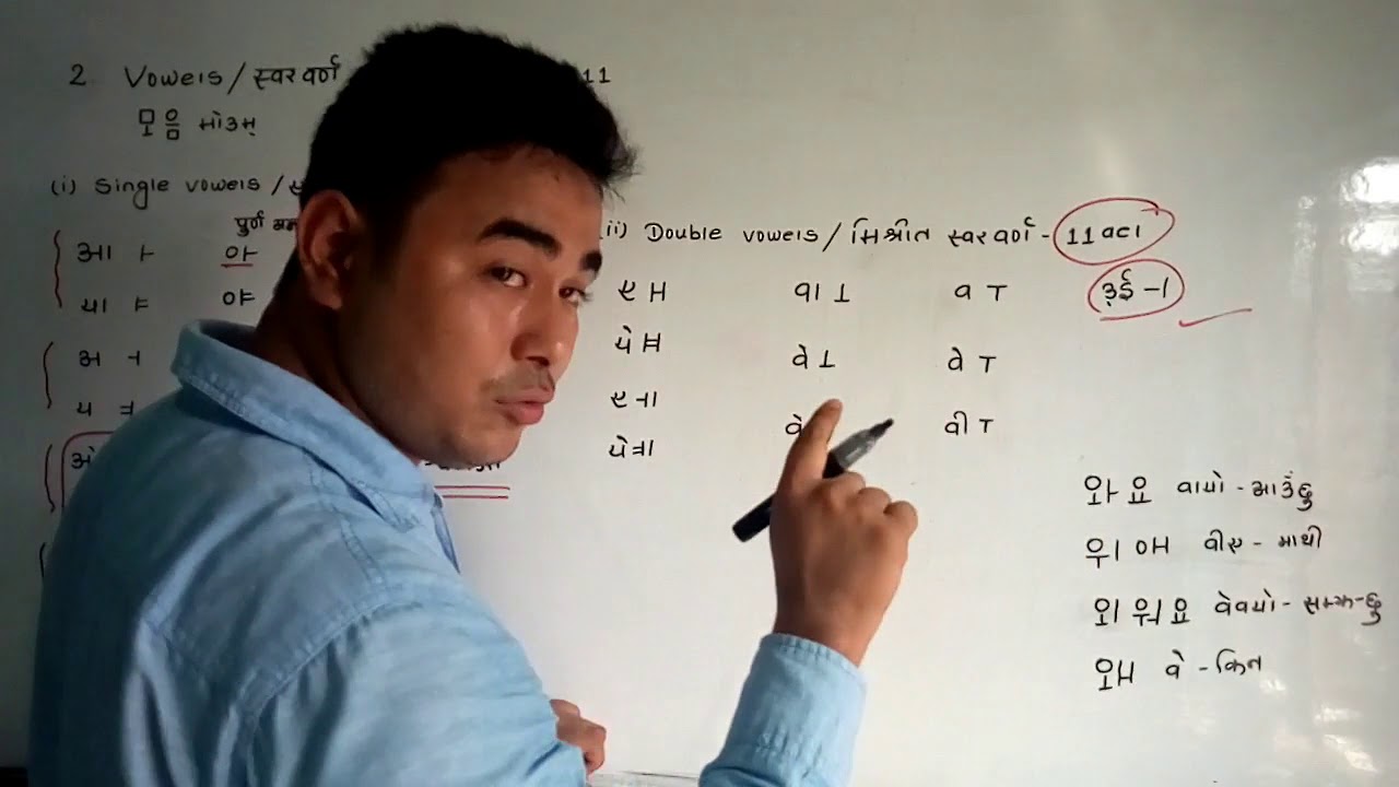 Lesson-2 | Korean Vowels in Nepali | 모음 | कोरियन स्वर वर्ण