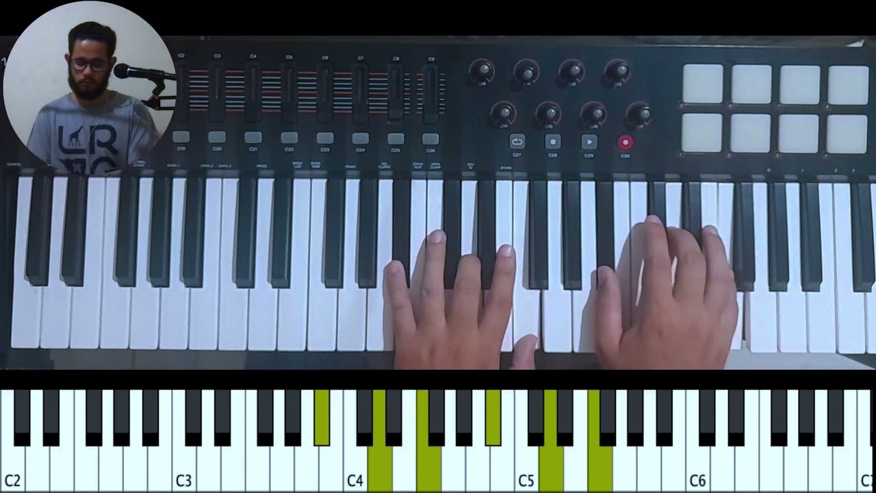 FAÇA ESSE EXERCÍCIO - CICLO DE ACORDES - AULA DE TECLADO