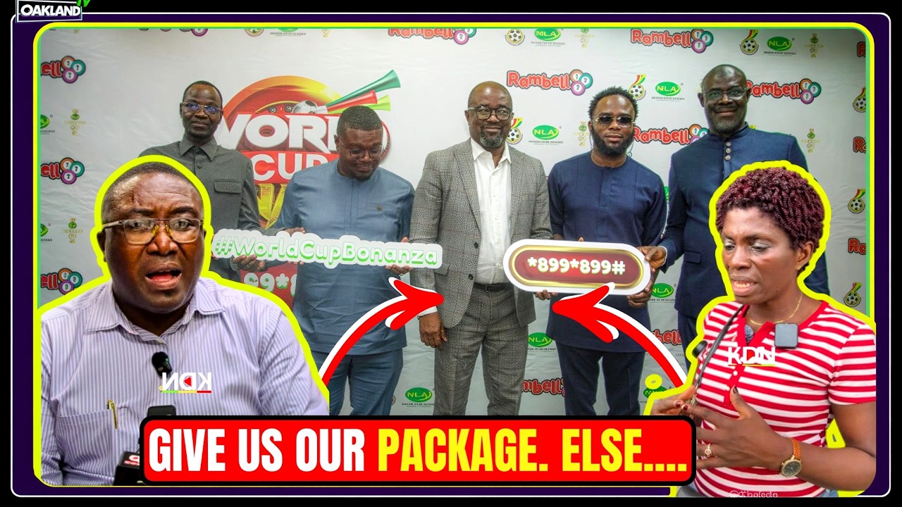 World Cup Lottery WAHALA: Some Participants Angry, Fire🔥 NLA,GFA & the Ministry over Axed World Cup