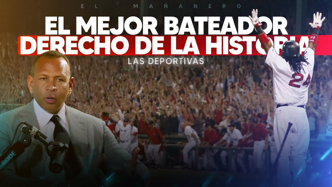 Alex Rodriguez dice cual es el mejor bateador de la historia - Las Deportivas