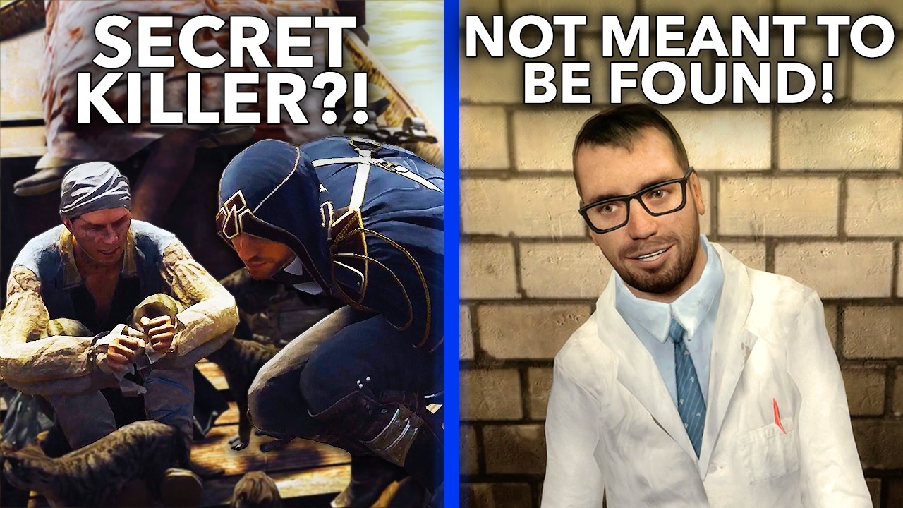 10 INSANE Video Game Easter Eggs NOBODY Can Explain